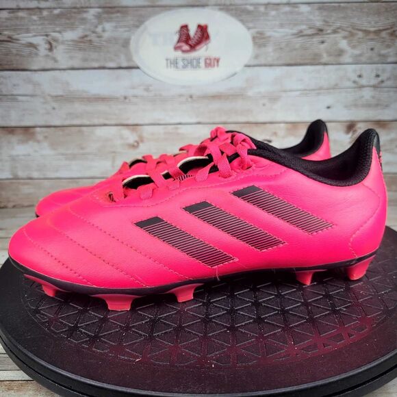 Adidas Goletto VIII FG J Kids Size 3.5 Pink Soccer Cleats GW6163 - Picture 3 of 9
